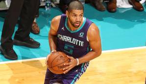 Platz 10: Nicolas Batum (Charlotte Hornets) - 16 Assists gegen die Atlanta Hawks am 15. März 2018.