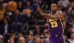 Platz 2: LEBRON JAMES (Los Angeles Lakers) - 2.288.676 Stimmen