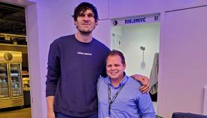 Boban Marjanovic traf Reporter Tobias Rochau zum Gespräch.