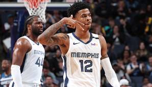 Ja Morant ist der designierte Franchise-Spieler der Memphis Grizzlies.