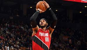 Carmelo Anthony traf für die Portland Trail Blazers den Gamewinner in Toronto.