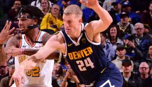 Platz 14: Mason Plumlee | Team: Denver Nuggets | Alter: 30 | Status: Unrestricted Free Agent | Gehalt 19/20: 14,0 Mio. | Stats 19/20: 7,2 Punkte, 5,2 Rebounds, 2,5 Assists, 61,5 Prozent FG (61 Spiele).