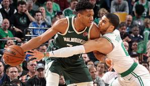 Giannis Antetokounmpo hat erneut einen dominanten Monat in der NBA hingelegt, das gilt aber auch für Jayson Tatum.