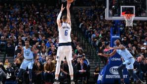 Kristaps Porzingis war gegen die Memphis Grizzlies der Topscorer der Dallas Mavericks.