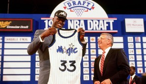 PLATZ 9: Draft 1992 - Score: 378 - 5 All-Stars (Shaquille O’Neal, Alonzo Mourning, Christian Laettner, Tom Gugliotta, Latrell Sprewell).