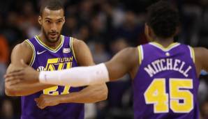 Sowohl Rudy Gobert als auch Donovan Mitchell waren mit dem Coronavirus infiziert.