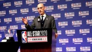 Adam Silver und die NBA-Besitzer hoffen scheinbar auf eine Rückkehr des Spielbetriebs Ende Juni.