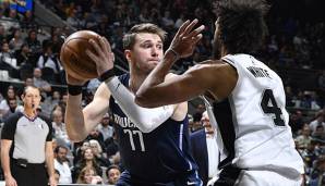 Die 38 Punkte von Luka Doncic reichen den Mavs nicht zum Sieg in San Antonio.