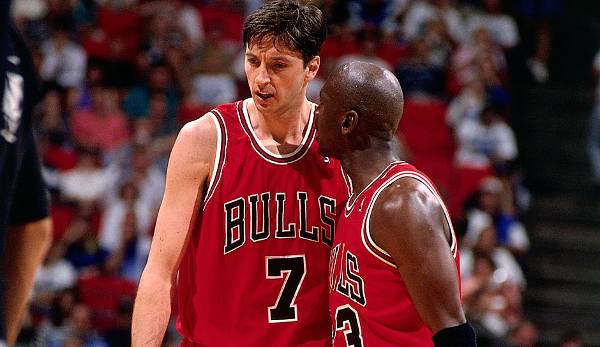 Als Toni Kukoc in Chicago ankam, wechselte der GOAT die Sportart und wurde Baseballspieler.