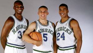 Jason Kidd war die Spitze der "Triple-J-Ära" in Dallas mit Jamal Mashburn und Jim Jackson.