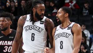 DeAndre Jordan und Spencer Dinwiddie von den Brooklyn Nets wurden positiv auf das Coronavirus getestet.