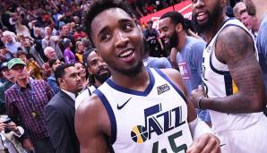 Donovan Mitchell (Guard, Utah Jazz) - First Team Votes: 0, Second Team Votes: 1, Third Team Votes: 7 - GESAMTPUNKTE: 10