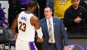 Frank Vogel ist seit dieser Saison der Coach der Los Angeles Lakers.