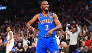 Schon in der vergangenen Saison gingen viele davon aus, dass Chris Paul die Saison nicht bei den Oklahoma City Thunder beenden würde. Es kam anders. Diesmal ist ein Trade jedoch wahrscheinlicher - aus diversen Gründen! Wir blicken auf ein paar Szenarien.