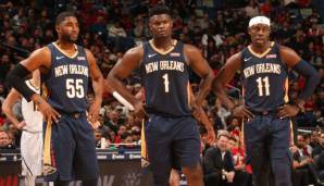 Die Pelicans sind mit Zion, Ingram und Ball ein junges und aufstrebendes Team, doch wie passt da der 30-jährige Jrue Holiday hinein? Shams will erfahren haben, dass NOLA bereits Trade-Gespräche führt. Wir haben ein paar Szenarien beleuchtet.