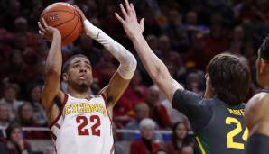 PLATZ 8: Tyrese Haliburton (Iowa State, PG, 20 Jahre) - 15,2 Punkte, 5,9 Rebounds, 6,5 Assists und 2,5 Steals bei 50,4 Prozent FG und 41,9 Prozent Dreier in 36,7 Minuten (22 Spiele)