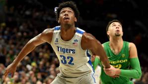 2. Pick: GOLDEN STATE WARRIORS - James Wiseman (Center, Memphis)