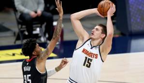 Nikola Jokic legte gegen Houston 18 Assists auf.