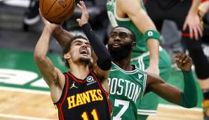 Trae Young versenkt die Boston Celtics mit 40 Punkten.