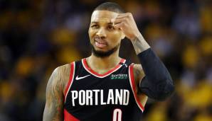 Platz 3: DAMIAN LILLARD (Portland Trail Blazers) - 998.853 Stimmen - Stats 2020/21: 29,1 Punkte, 7,3 Assists und 4,6 Rebounds bei 45,4 Prozent aus dem Feld (20 Spiele)