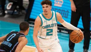 LaMelo Ball wurde an dritter Stelle von den Charlotte Hornets gedraftet.