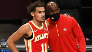 Die Atlanta Hawks haben Head Coach Lloyd Pierce (r.) entlassen.