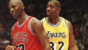 1989/90 - Platz 1: MAGIC JOHNSON (Lakers, 636), Platz 2: CHARLES BARKLEY (Sixers, 614), Platz 3: MICHAEL JORDAN (Bulls, 571)