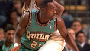 Platz 5: 23 Spiele - VANCOUVER GRIZZLIES vom 16. Februar bis zum 3. April 1996 - gebrochen gegen die Minnesota Timberwolves (105:103)