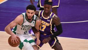 Jayson Tatum und die Boston Celtics waren eine Klasse besser als die Los Angeles Lakers um Dennis Schröder.