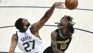 Ja Morant und die Memphis Grizzlies haben in Spiel 1 gegen die Utah Jazz die Überraschung geschafft.