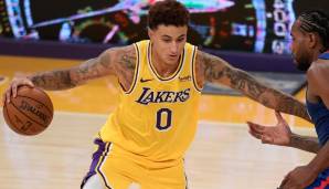 Dafür verscherbelten die Lakers ihre kompletten Assets. Nach Washington wechseln KYLE KUZMA, KENTAVIOUS CALDWELL-POPE und auch MONTREZL HARRELL, der seine Spieler-Option zog (9,7 Mio.), um den Deal möglich zu machen.