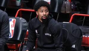 Spencer Dinwiddie hat zu Saisonbeginn einen Kreuzbandriss erlitten und muss seitdem aussetzen.