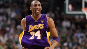 KOBE BRYANT (1996-2016) – Team: Lakers – Erfolge: 5x NBA Champion, 2x Finals-MVP, MVP, 18x All-Star, 11x First Team, 2x Second Team, 2x Third Team, 12x All-Defensive, 4x All-Star MVP.