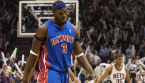 Platz 21: BEN WALLACE (Detroit Pistons) - 44,6 Prozent Freiwurfquote in den Playoffs 2003 (45/101 FT).