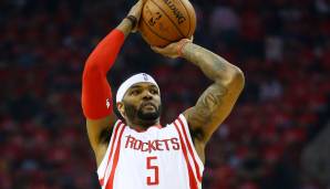 Platz 18: JOSH SMITH (Houston Rockets) - 43,2 Prozent Freiwurfquote in den Playoffs 2015 (32/74 FT).