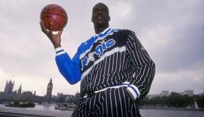 Platz 9: SHAQUILLE O'NEAL (Orlando Magic) - 39,3 Prozent Freiwurfquote in den Playoffs 1996 (48/122 FT).