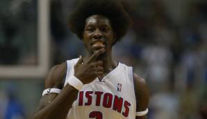 Platz 1: BEN WALLACE (Detroit Pistons) - 27,3 Prozent Freiwurfquote in den Playoffs 2006 (18/66 FT).