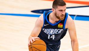 Platz 6: SVI MYKHAILIUK | Team: Oklahoma City Thunder | Alter: 24 | Status: Unrestricted Free Agent | Gehalt 20/21: 1,7 Mio. | Stats 20/21: 8,5 Punkte und 2,5 Rebounds bei 41,1 Prozent FG und 33,4 Prozent Dreier in 20,1 Minuten (66 Spiele)