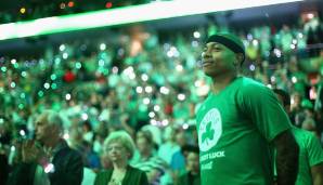 Isaiah Thomas stieg in Boston schnell zum Publikumsliebling auf.