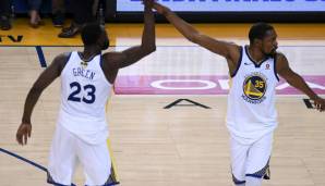 Kevin Durant und Draymond Green gewannen zwei Championships zusammen.