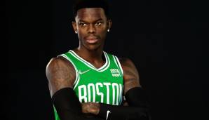 Am Media Day zeigte sich Dennis Schröder erstmals in seinem neuen Celtics-Dress.