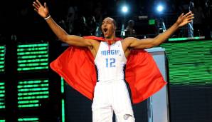 "Superman" Dwight Howard beim Dunk Contest 2009.