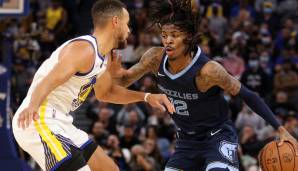 Ja Morant hat die Grizzlies zu einem Comeback-Sieg in Overtime gegen die Warriors geführt.