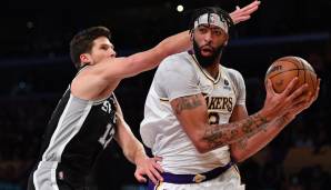 Anthony Davis war der überragende Mann beim Sieg der Lakers gegen die Spurs.