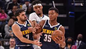 P.J. Dozier (r.) wird den Nuggets wohl für die komplette restliche Saison fehlen.