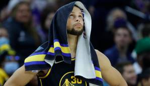 Stephen Curry erzielte gegen die Philadelphia 76ers nur 18 Punkte.