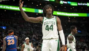 Gleichzeitig ist ROBERT WILLIAMS wenig überraschend "unantastbar" bei den Celtics. Der 24-Jährige spielt als Starter eine gute Saison und hat seinen Anschlussvertrag über vier Jahre und 48 Mio. (ein Schnäppchen!) bereits in der Tasche.