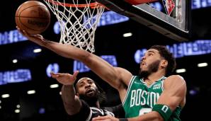 Jayson Tatum sorgte für einige Highlights im Barclays Center.