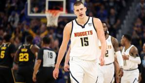 Die Saison für Jokic und die Nuggets ist bereits nach der ersten Runde beendet.