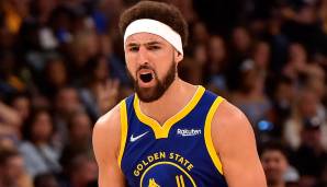 Klay Thompson versenkte in Spiel 1 bei den Memphis Grizzlies den Gamewinner.